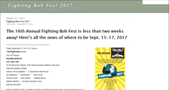 Desktop Screenshot of fightingbobfest.org